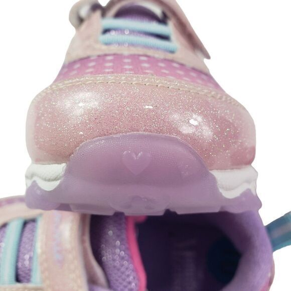 Disney Minnie Mouse Girls Light Up Light Up Shoes Size 6 (14cms) New - Picture 9 of 16